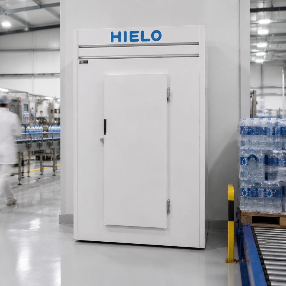 Conservador Kaltek 150 para bolsas de hielo, vista frontal